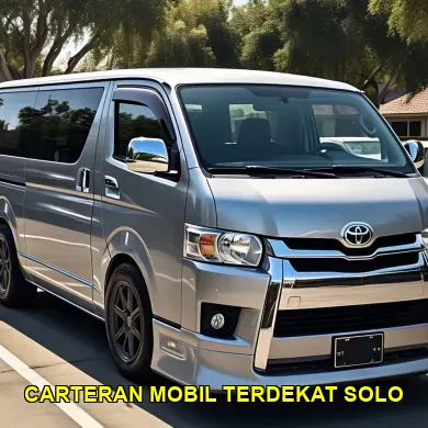 Carteran Mobil Terdekat Solo